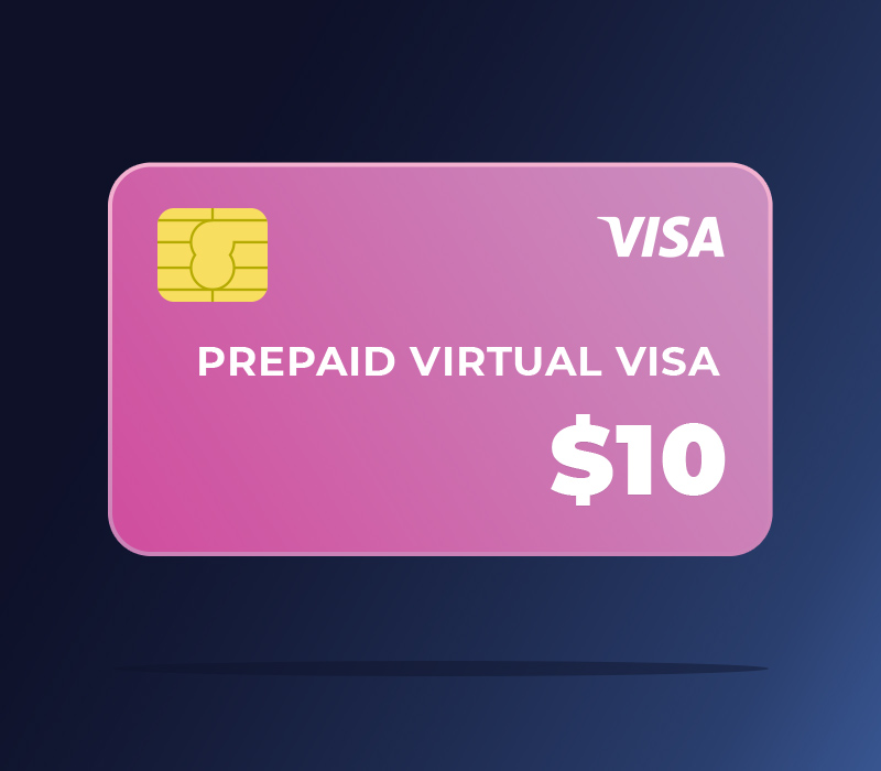 

Prepaid Virtual VISA $10