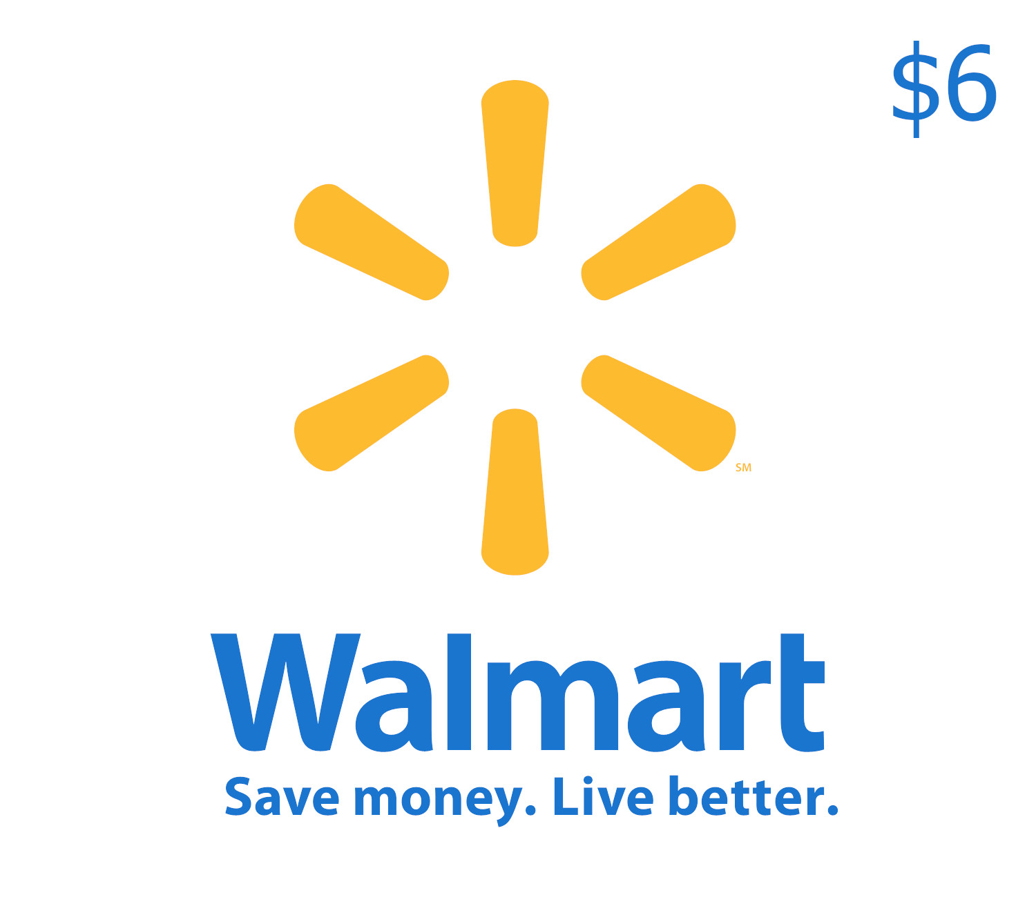 

Walmart $6 Gift Card US