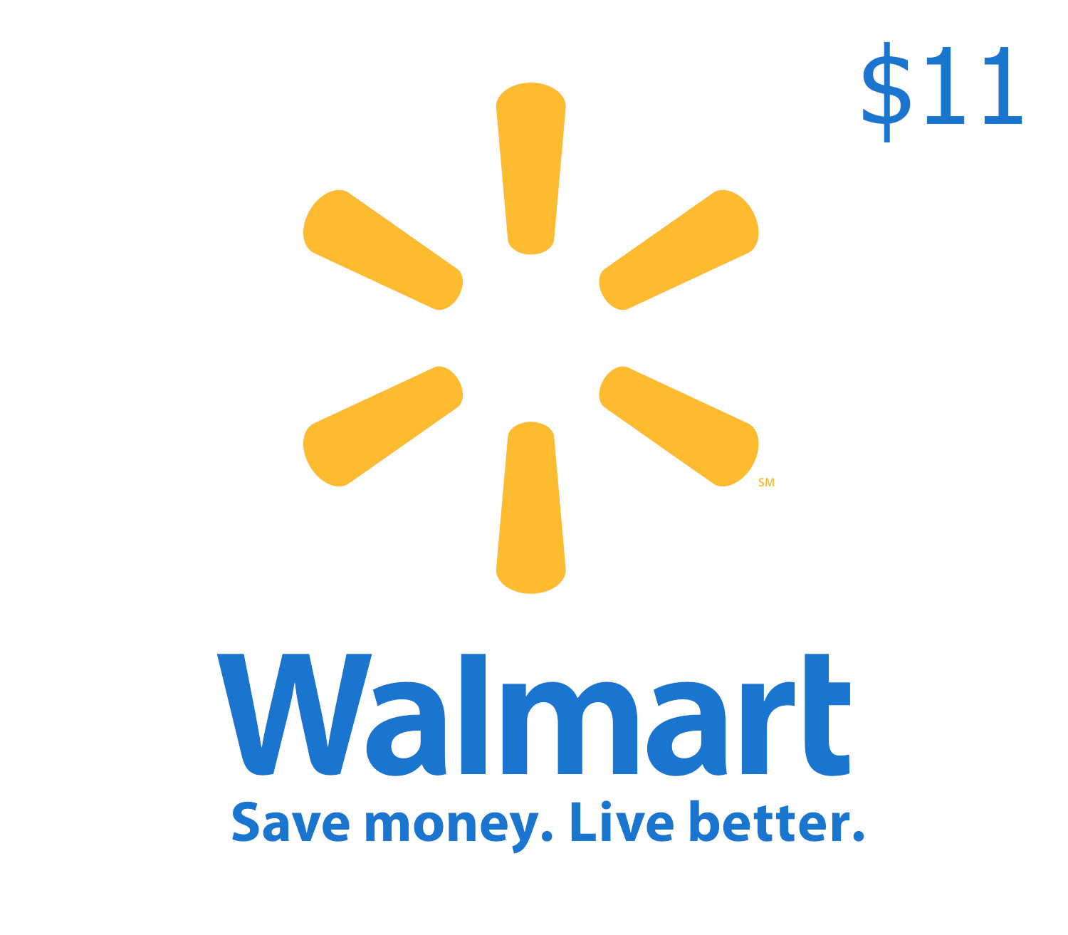 

Walmart $11 Gift Card US