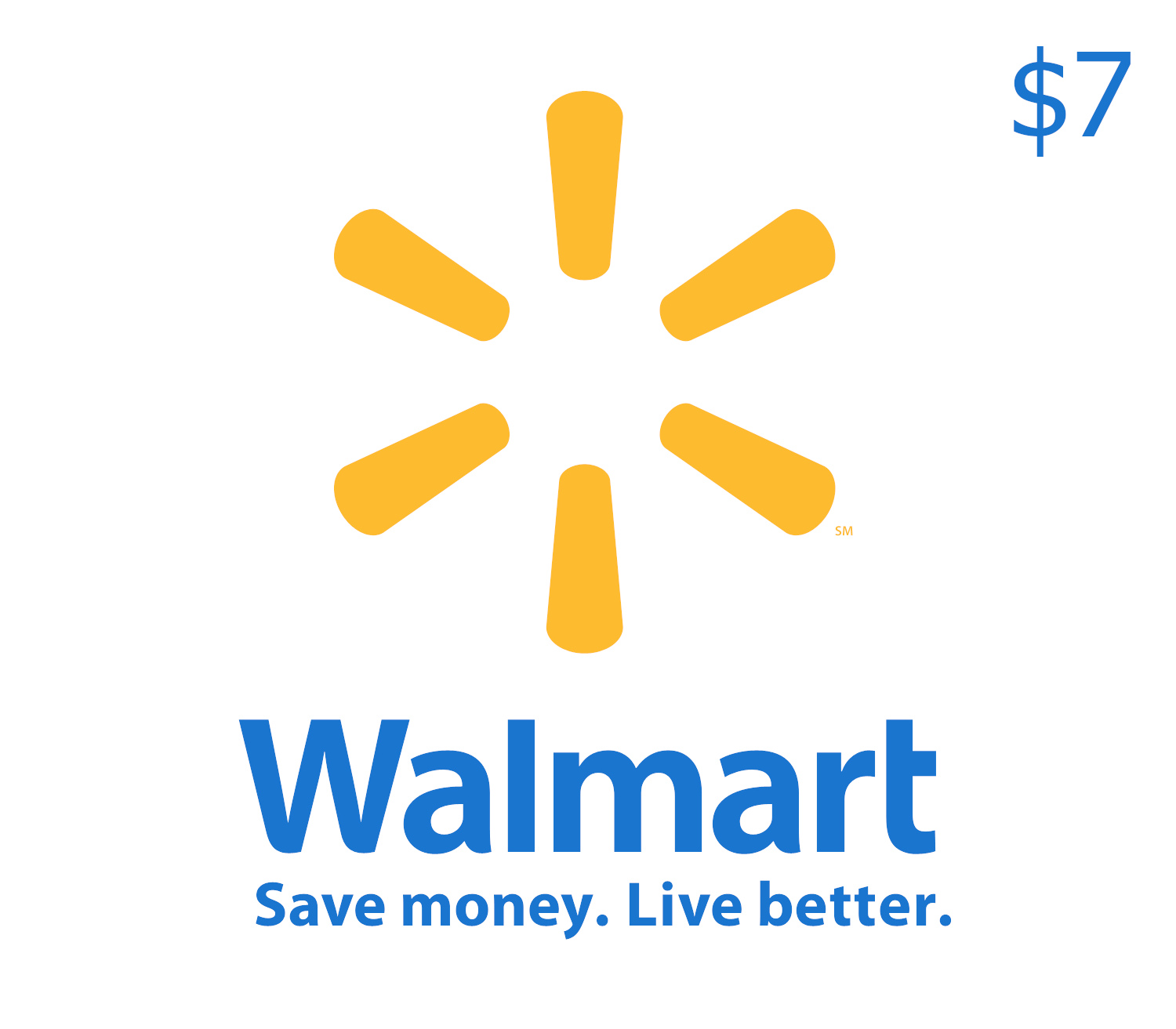 

Walmart $7 Gift Card US