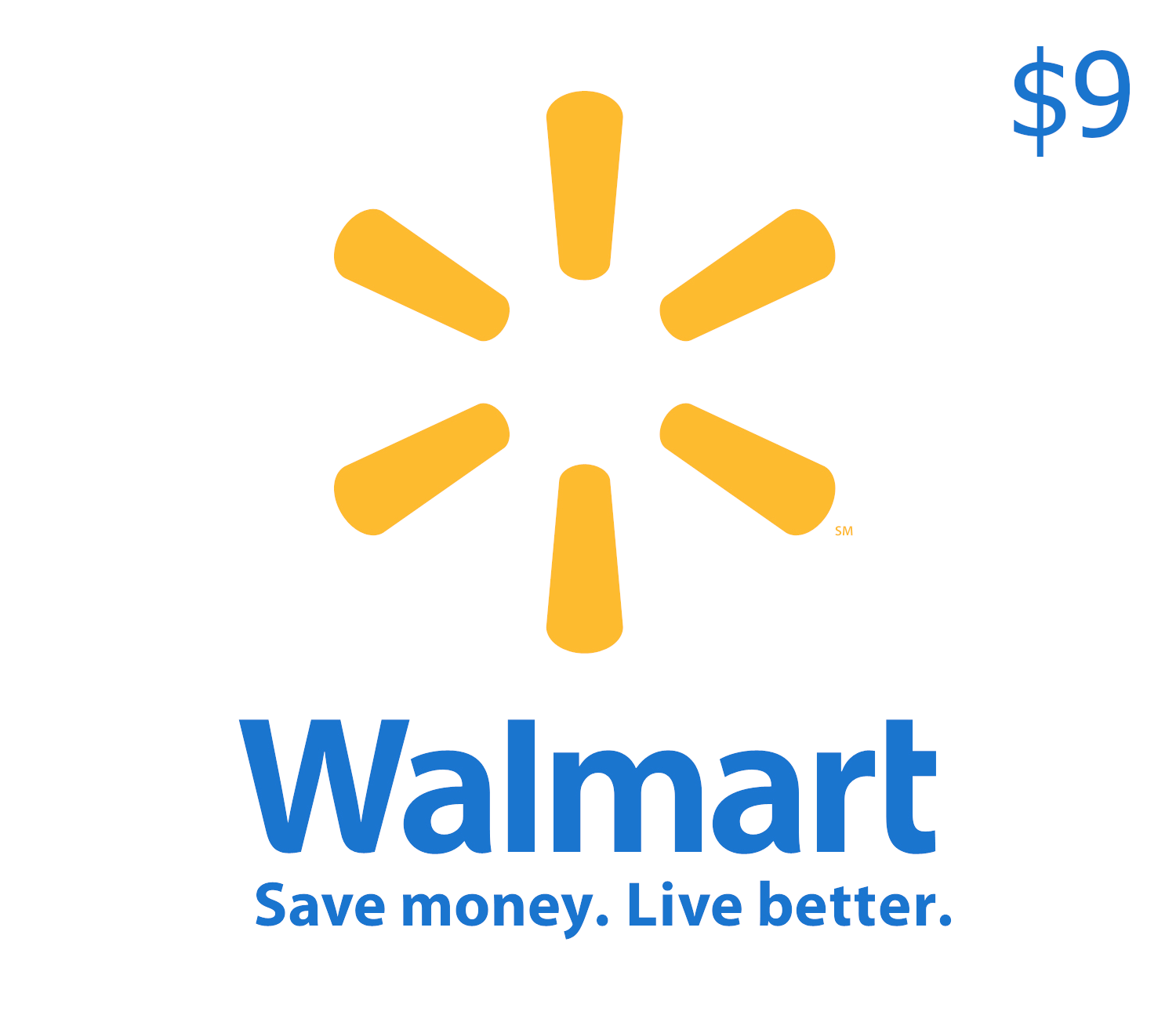 

Walmart $9 Gift Card US