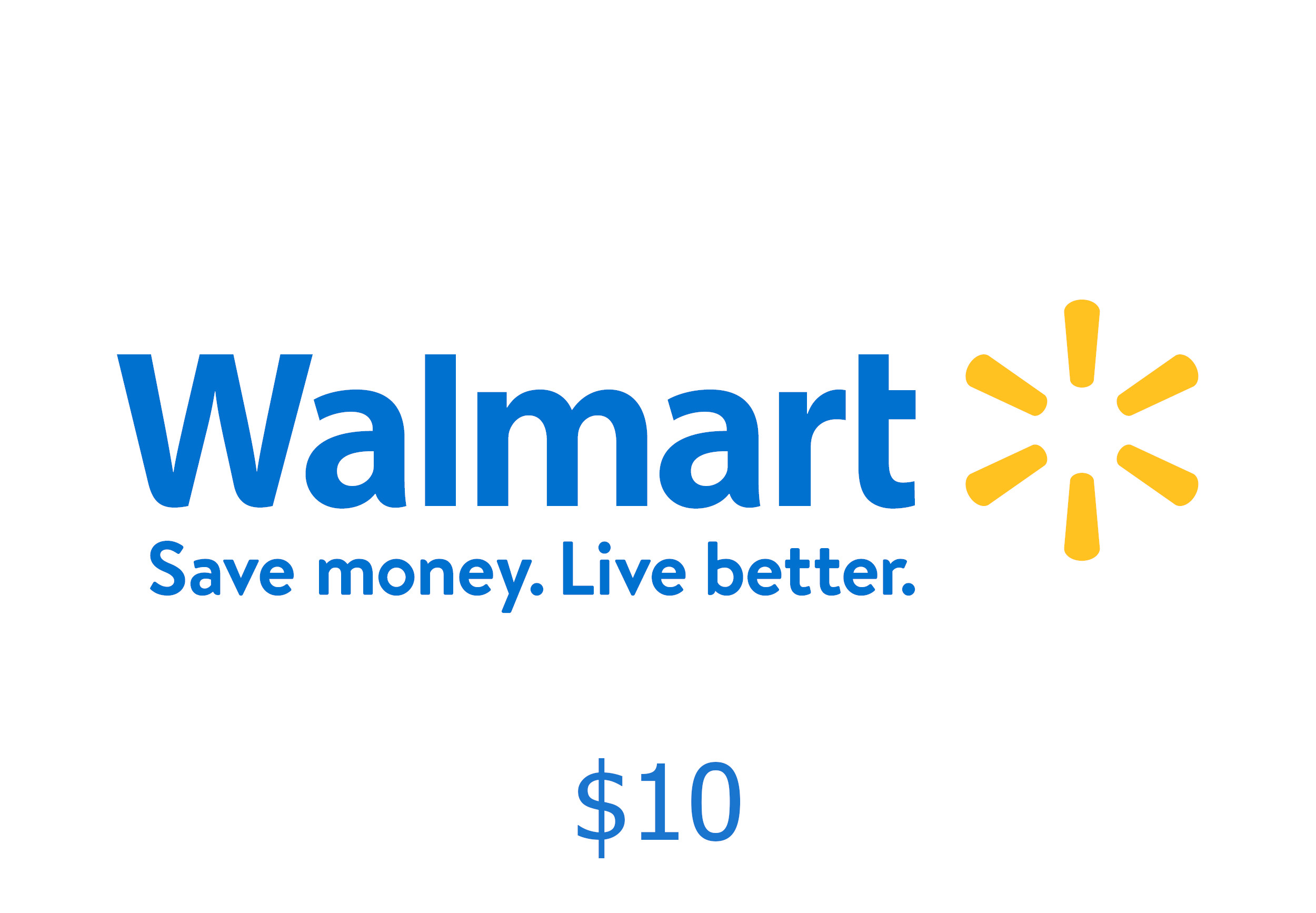 Walmart $10 Gift Card US