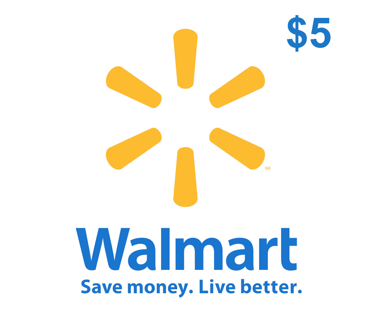 Walmart $5 Gift Card US