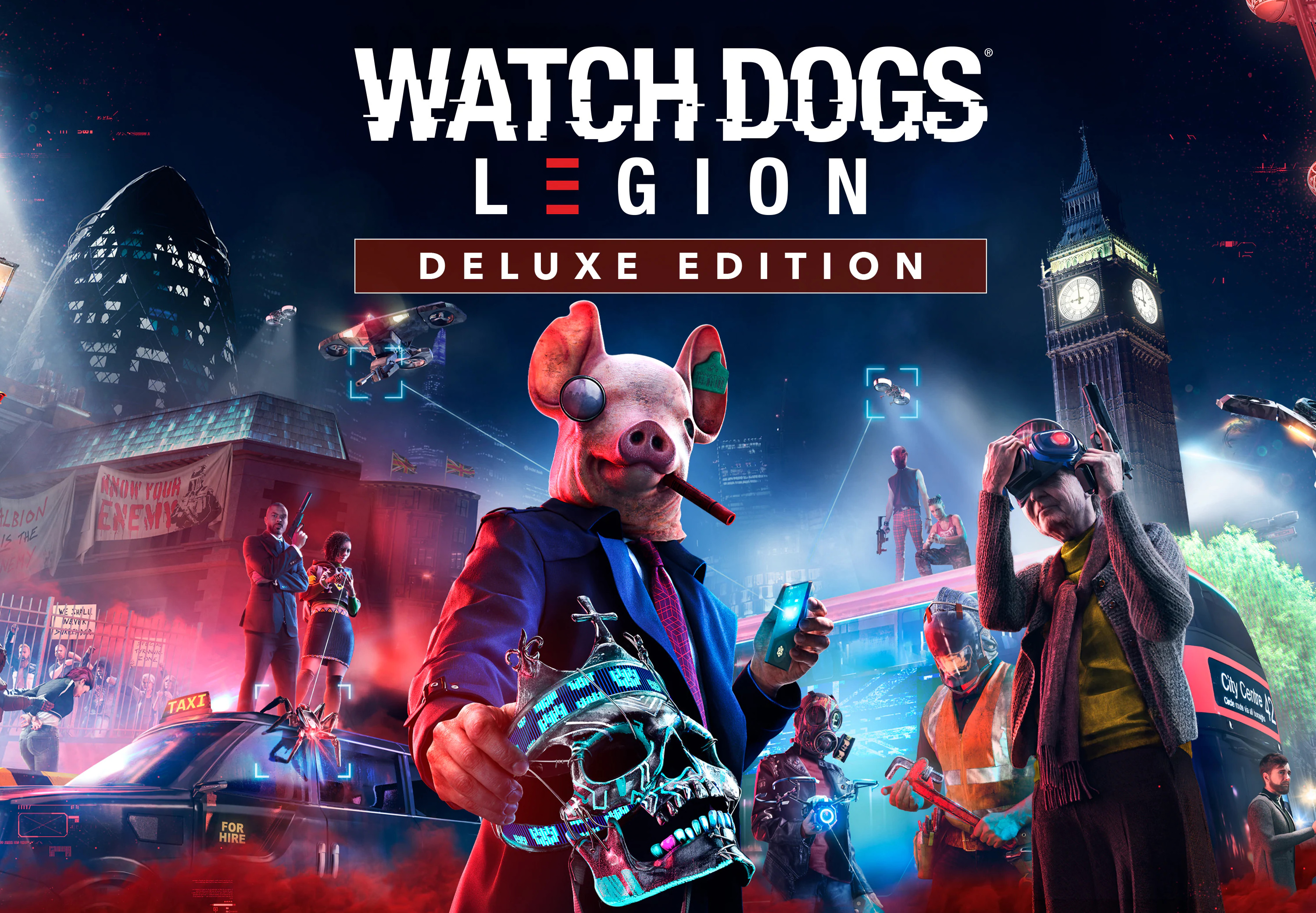 Watch Dogs Legion: Deluxe Edition EU Ubisoft Connect CD Key
