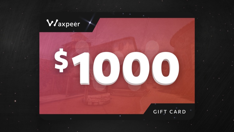 WAXPEER $1000 Gift Card