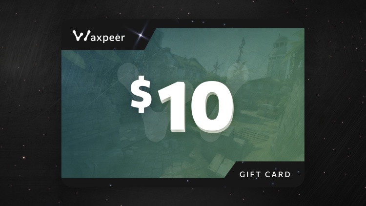 WAXPEER $10 Gift Card