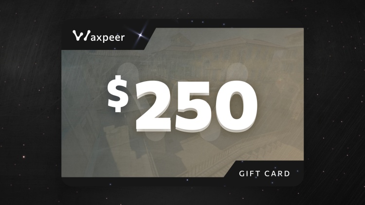 WAXPEER $250 Gift Card