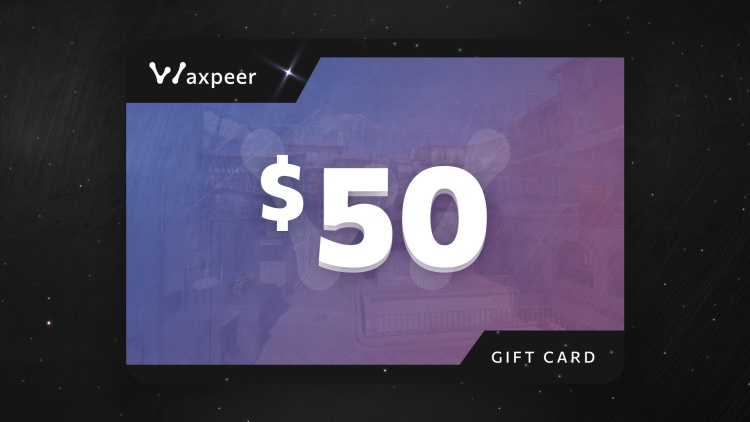 WAXPEER $50 Gift Card