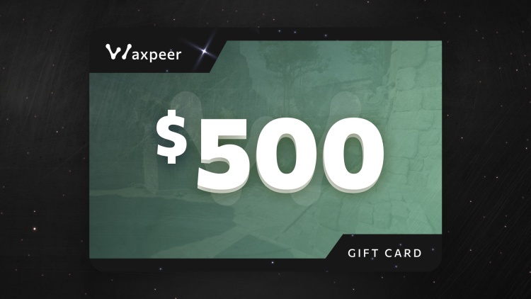 WAXPEER $500 Gift Card