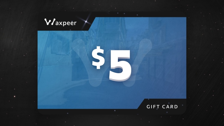 WAXPEER $5 Gift Card