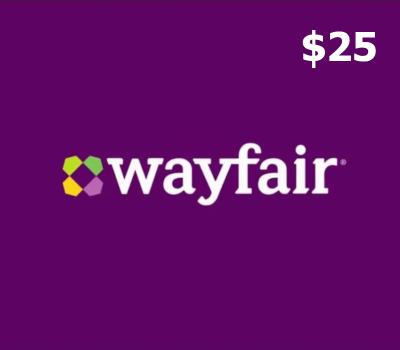 

wayfair $25 Gift Card US