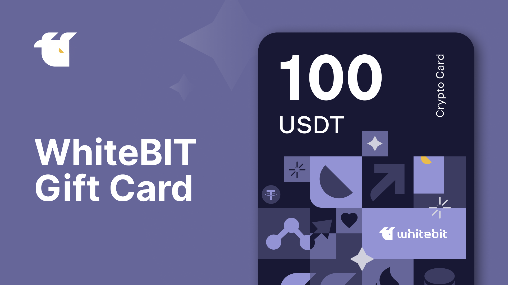 WhiteBIT 100 USDT Gift Card