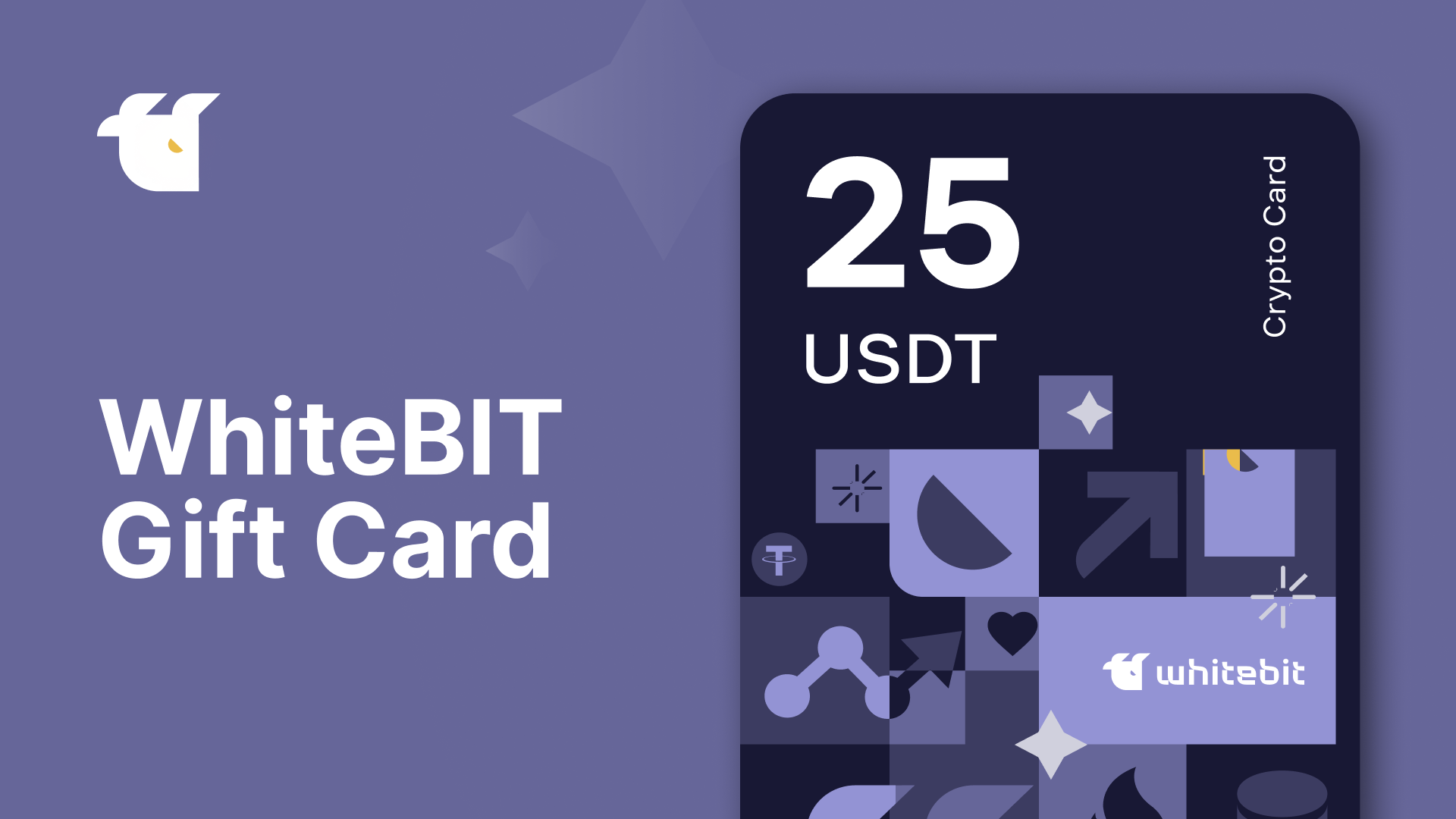 WhiteBIT 25 USDT Gift Card