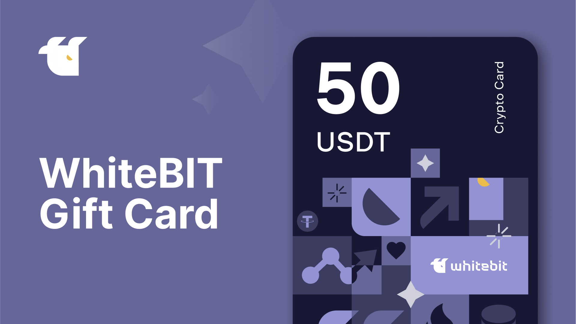 WhiteBIT 50 USDT Gift Card