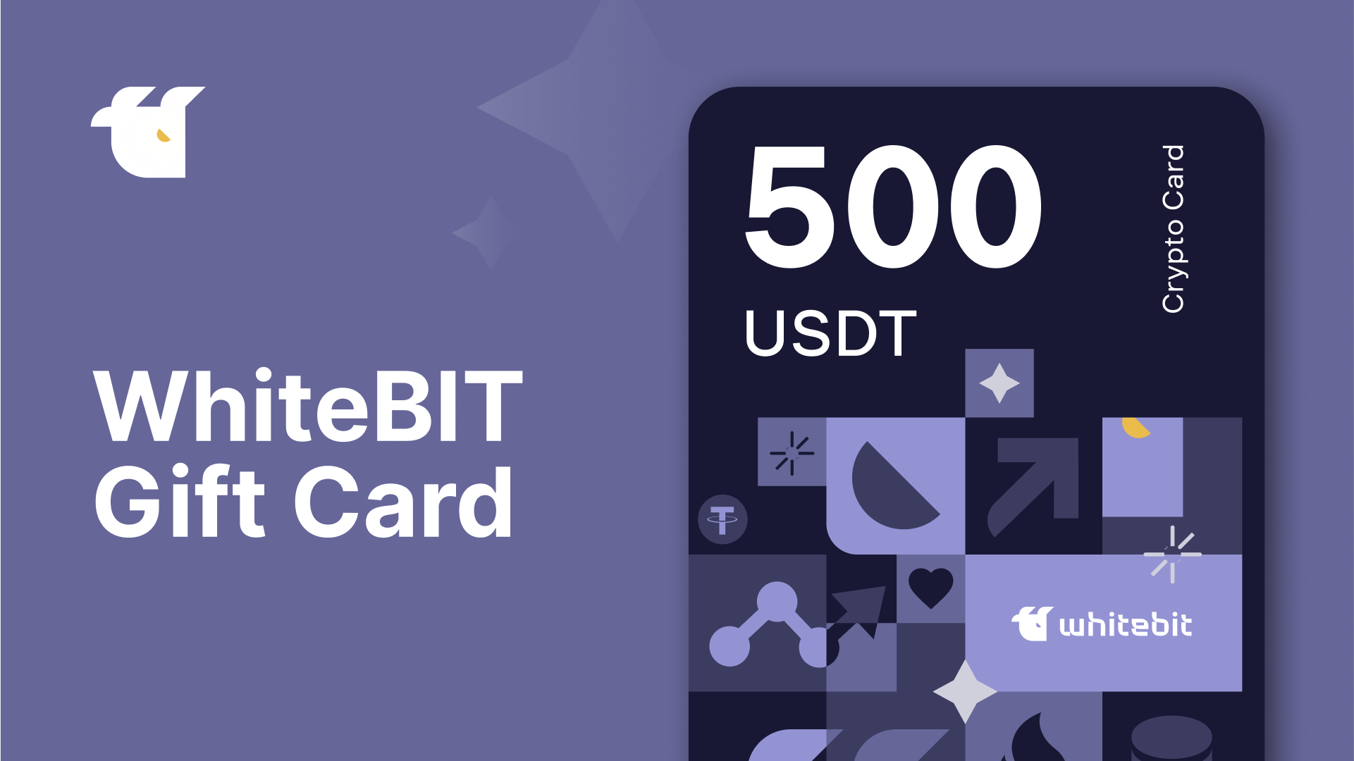 WhiteBIT 500 USDT Gift Card