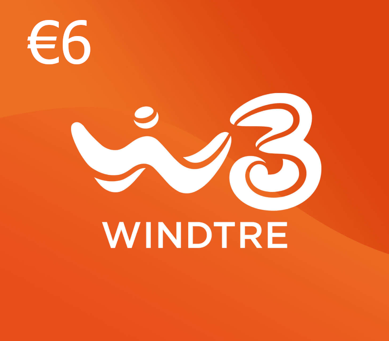 

Wind Tre €6 Mobile Top-up IT