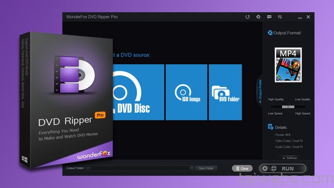 Wonderfox: DVD Ripper Pro Key (Lifetime / 5 PCs)