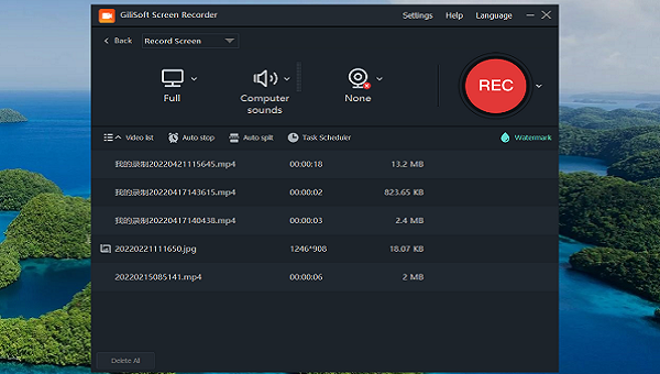 Gilisoft Screen Recorder