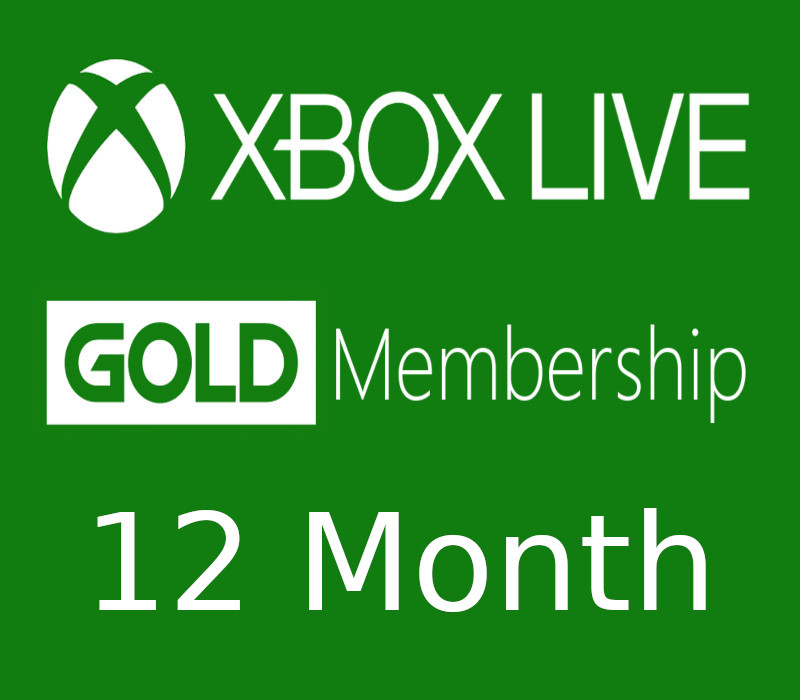 XBOX Live 12-Month Gold Membership