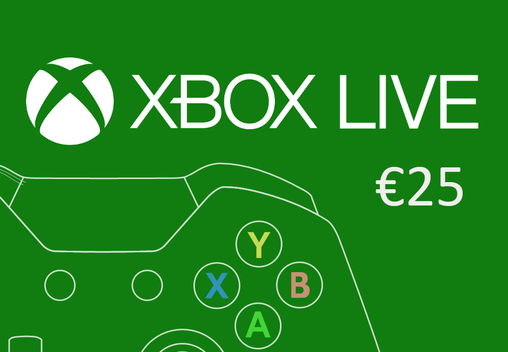 XBOX Live €25 Prepaid Card NL