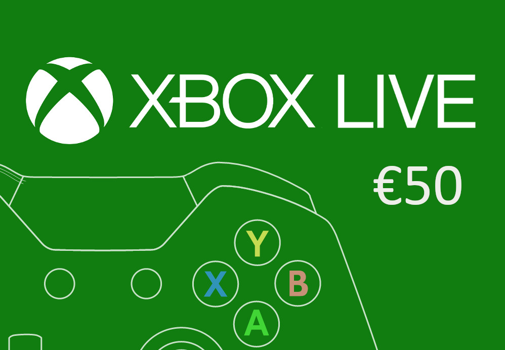 XBOX Live €50 Prepaid Card FI