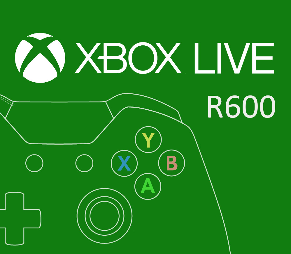 

XBOX Live R600 Prepaid Card ZA