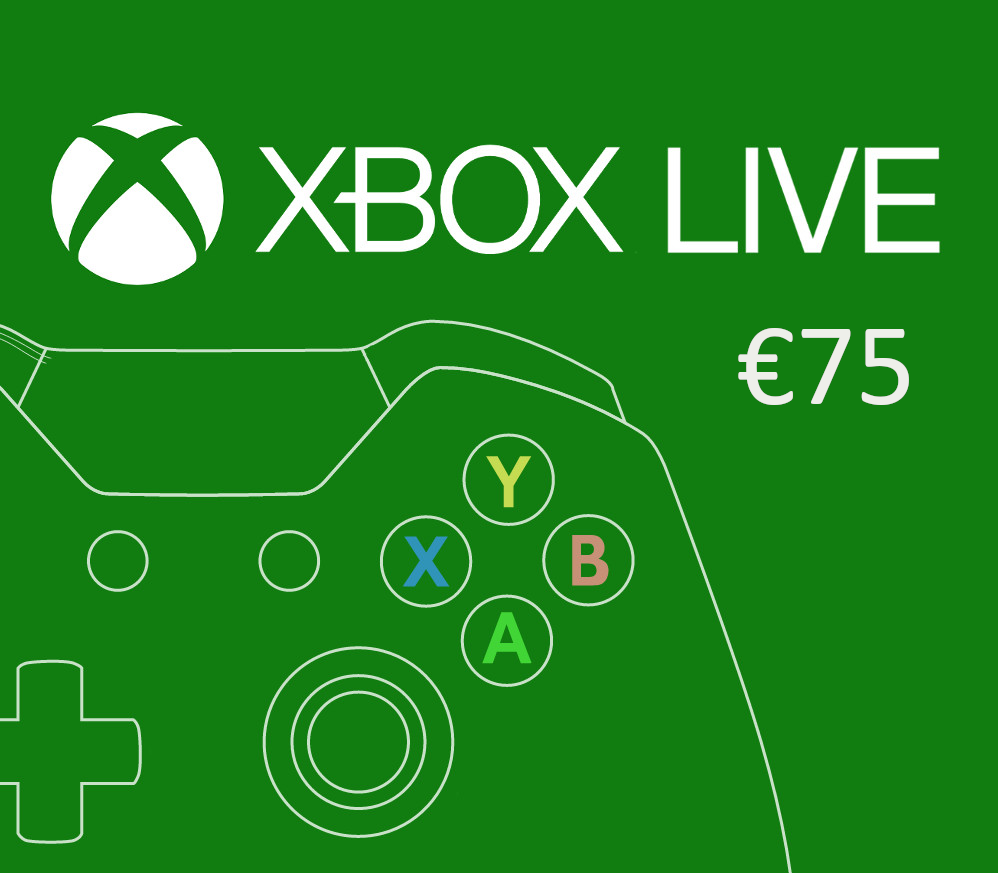 XBOX Live €75 Prepaid Card IT