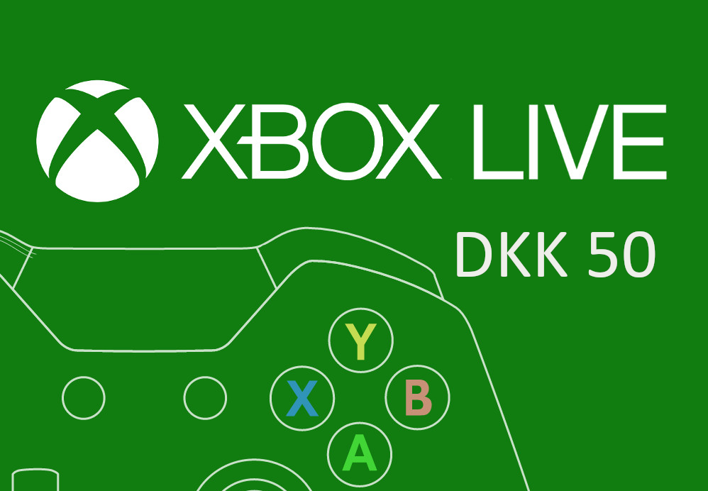 XBOX Live 50 DKK Prepaid Card DK