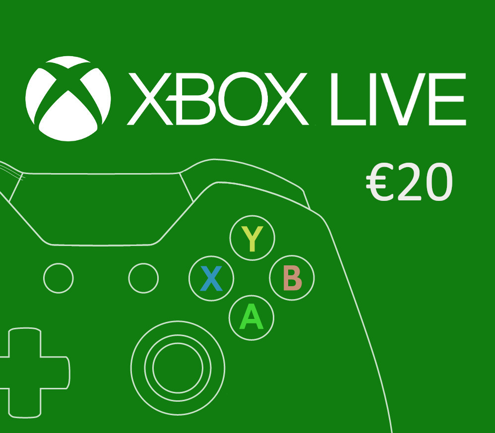 XBOX Live €20 Prepaid Card SK