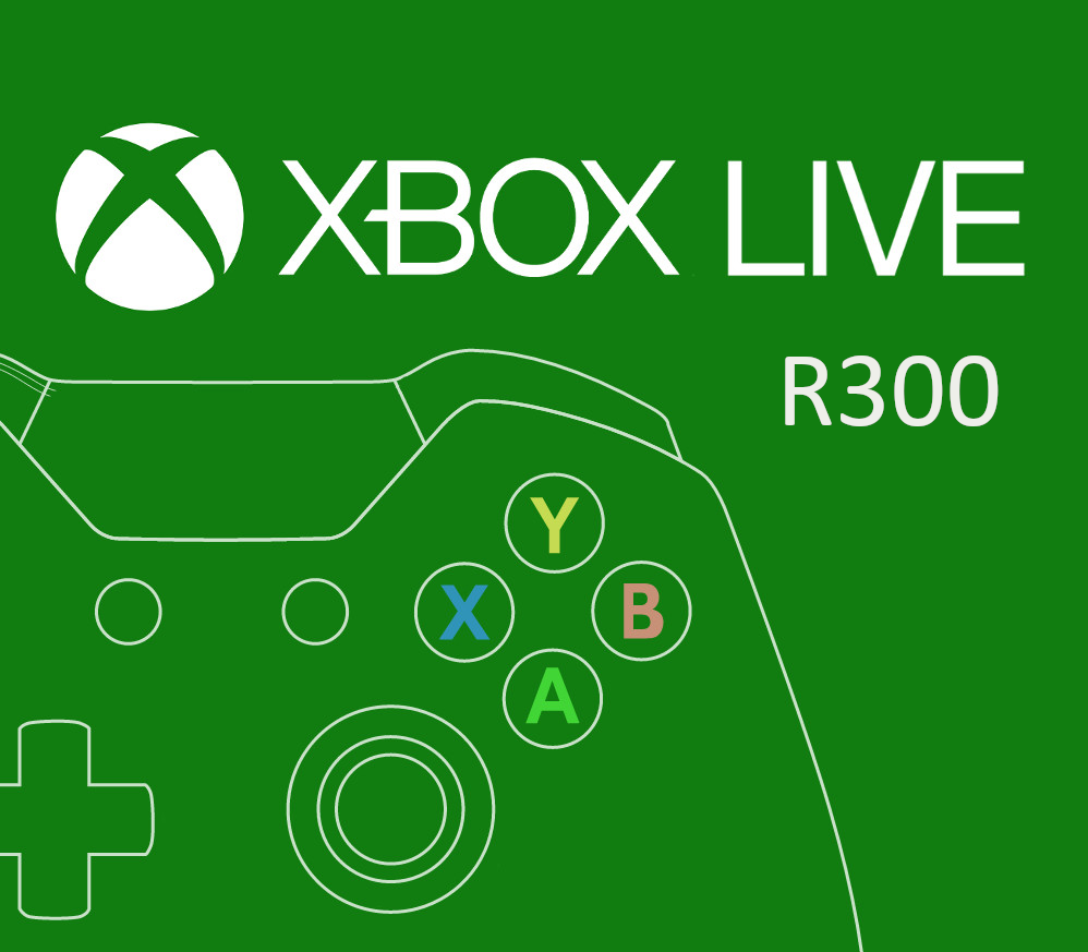 XBOX Live R300 Prepaid Card ZA