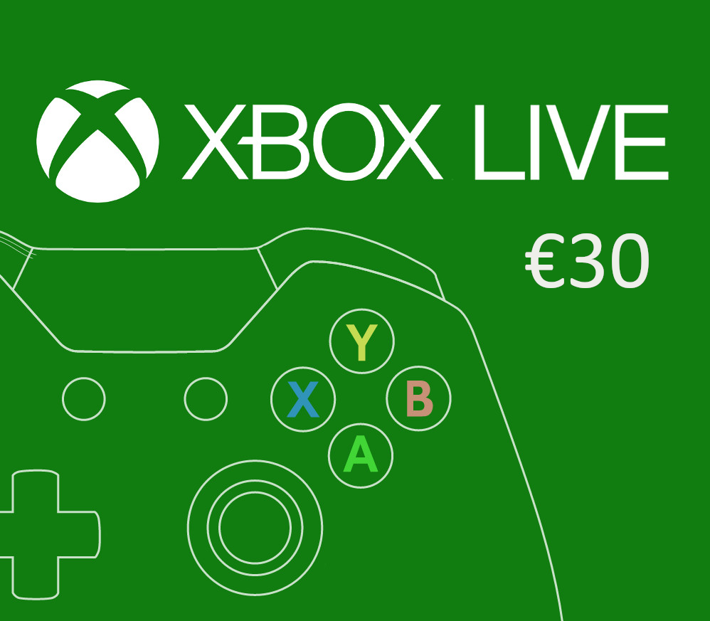 XBOX Live €30 Prepaid Card Global