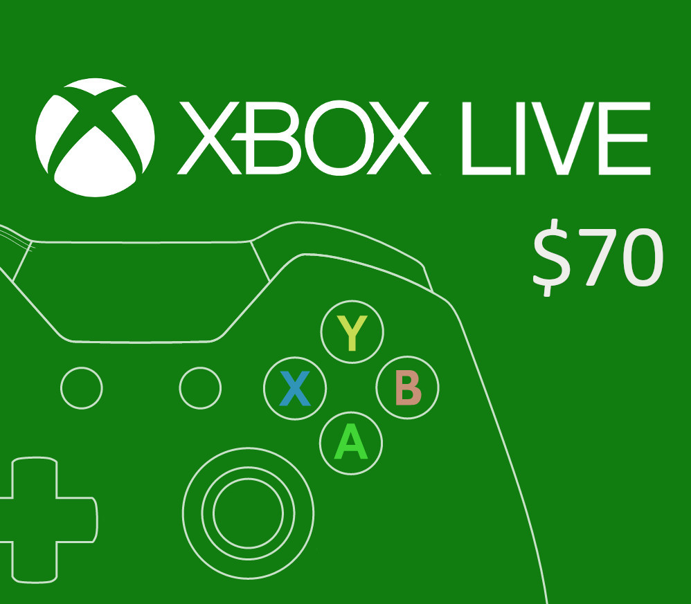 

XBOX Live $70 Prepaid Card AU