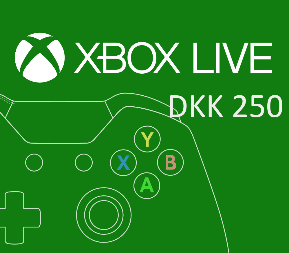 

XBOX Live 250 DKK Prepaid Card DK