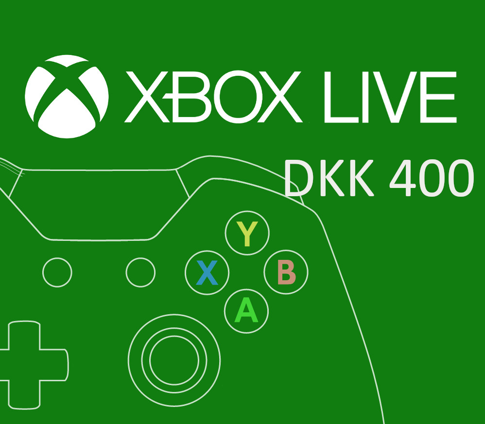 

XBOX Live 400 DKK Prepaid Card DK