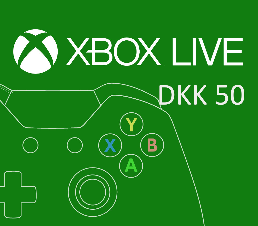 

XBOX Live 50 DKK Prepaid Card DK