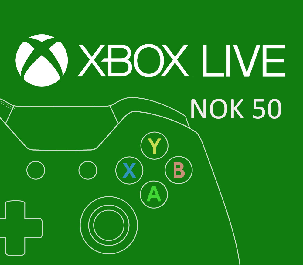 

XBOX Live 50 NOK Prepaid Card NO