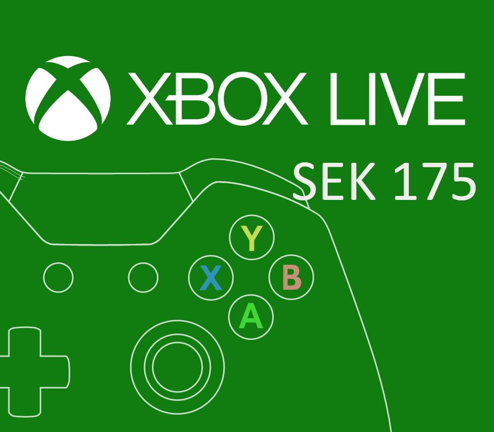 

XBOX Live 175 SEK Prepaid Card SE