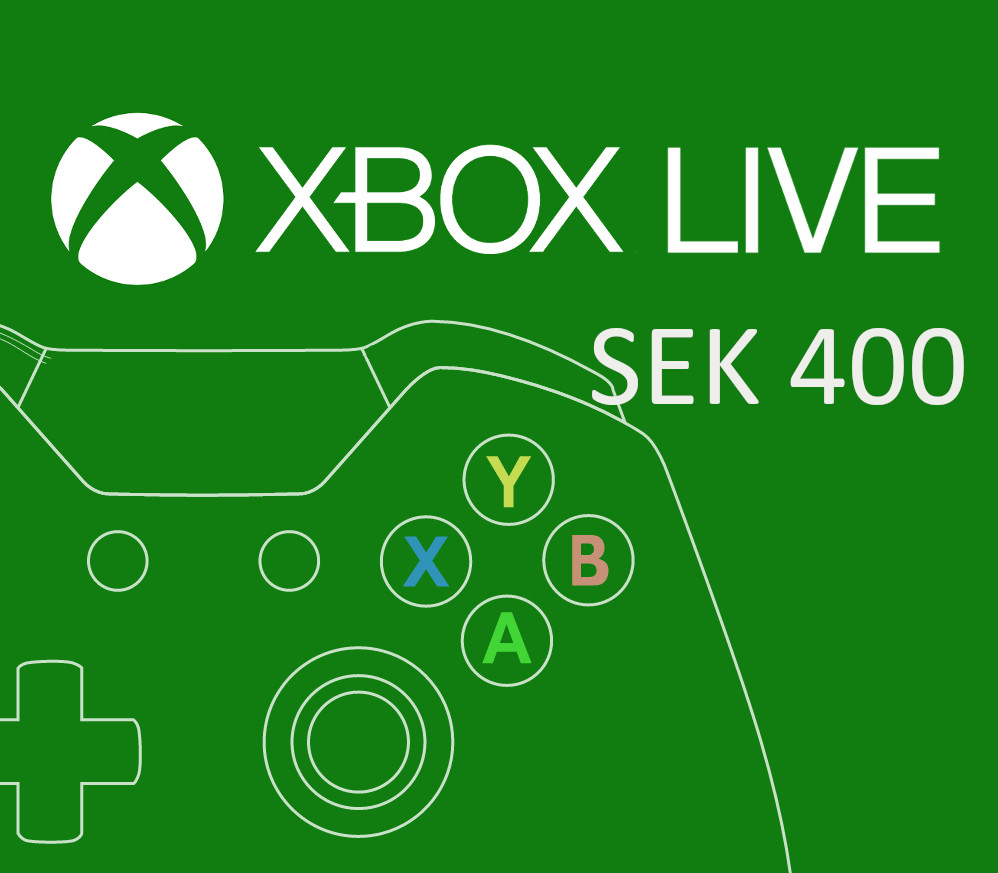 

XBOX Live 400 SEK Prepaid Card SE