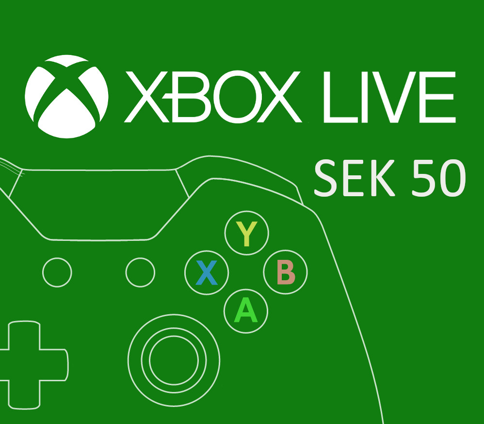 

XBOX Live 50 SEK Prepaid Card SE