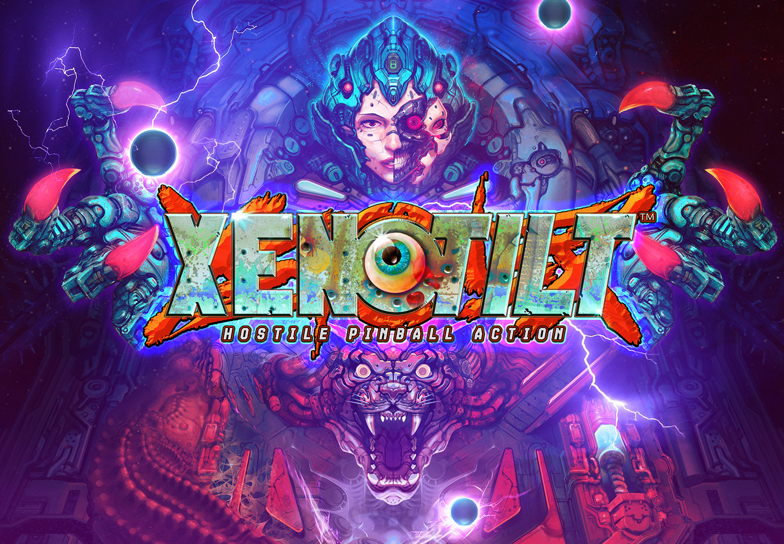 XENOTILT: HOSTILE PINBALL ACTION Steam CD Key screenshot 2