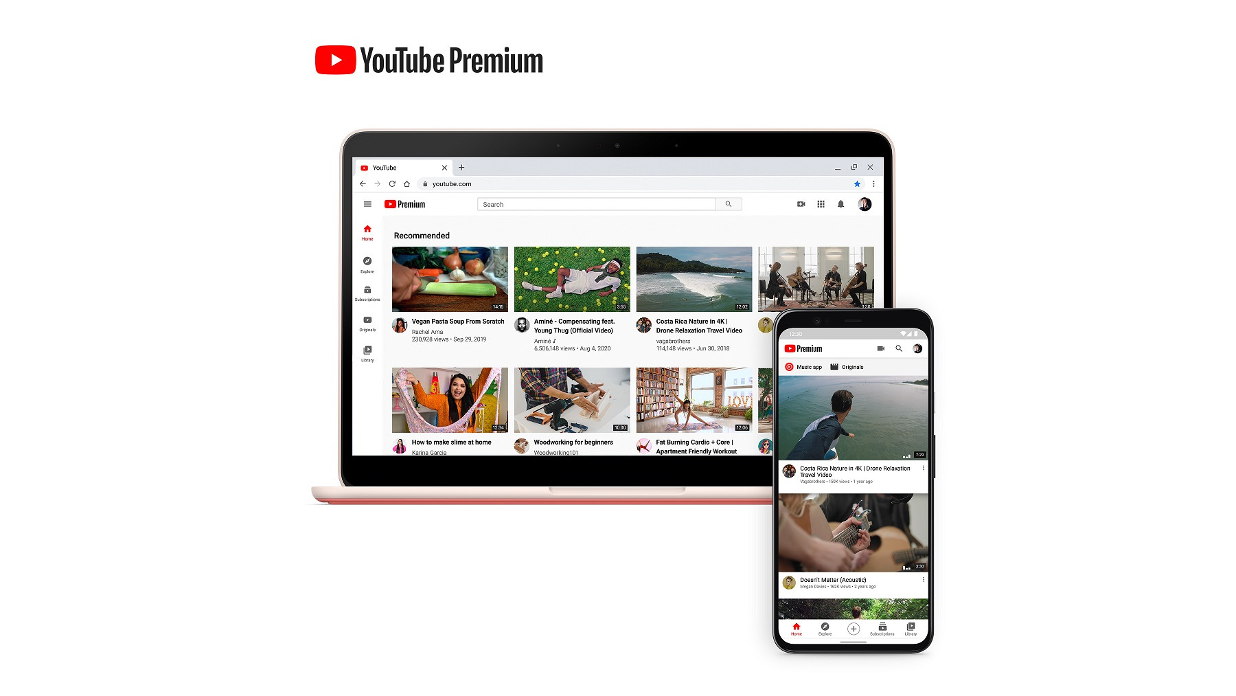 YouTube Premium 6 Months Subscription Account
