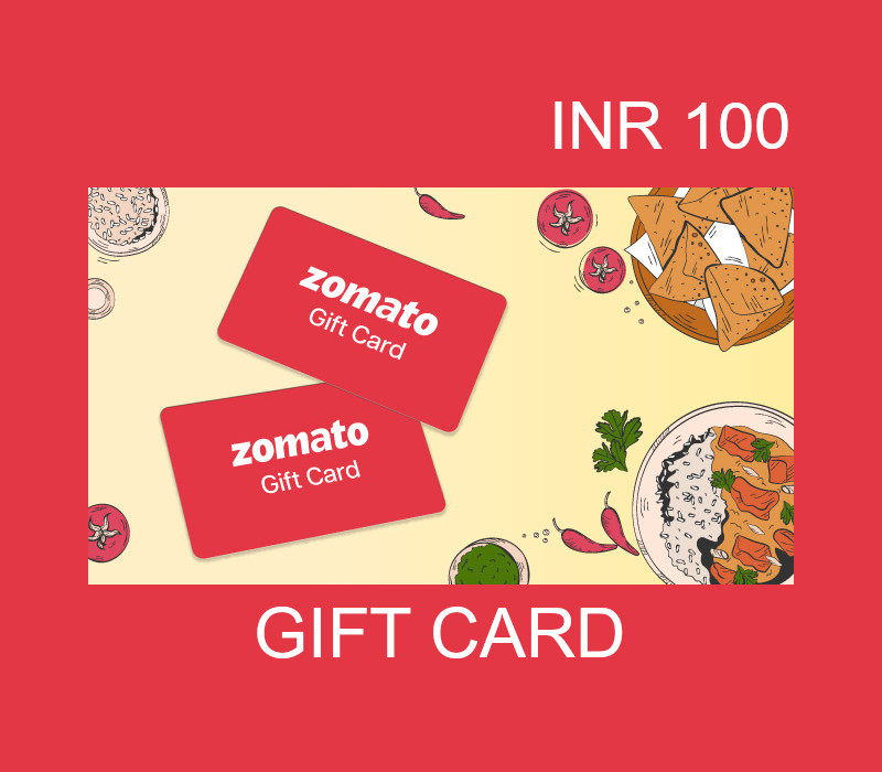 

Zomato INR 100 Gift Card IN