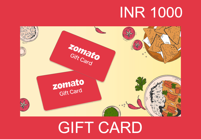 Zomato 1000 INR Gift Card IN screenshot 1