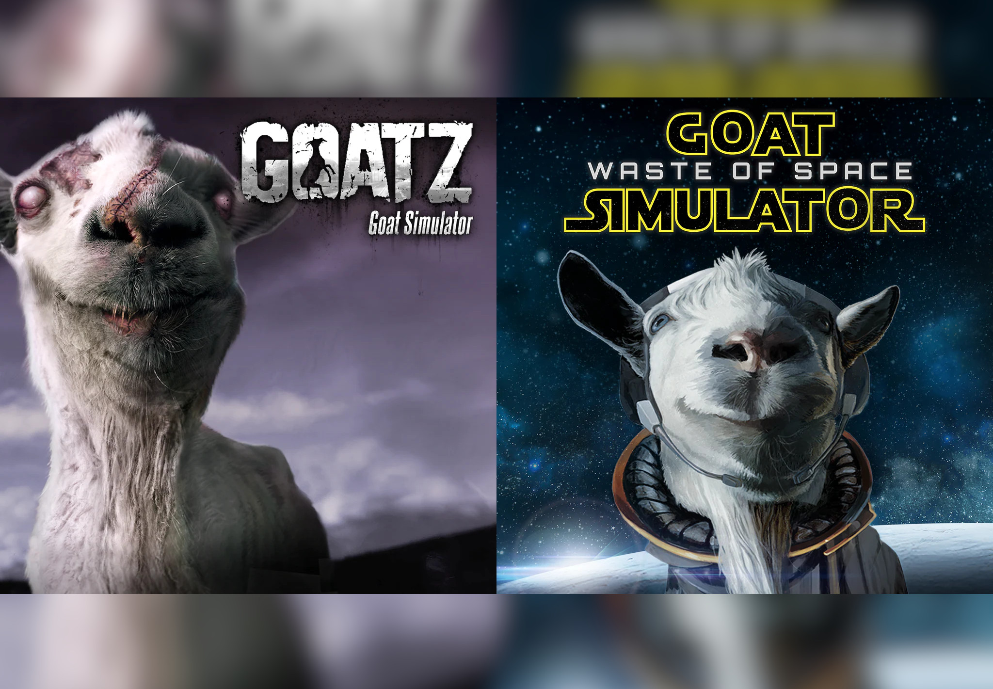 Goat Simulator + Waste Of Space DLC + GoatZ DLC Steam CD Key