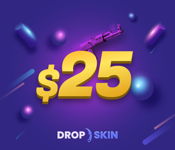 

Drop.skin $25 Gift Card